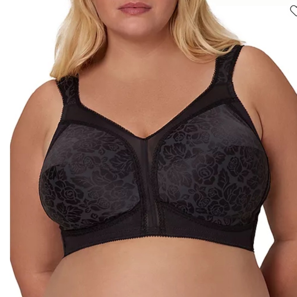 Playtex 18 Hour Ultimate Shoulder Comfort Wireless Bra #4693 Sz 38DD